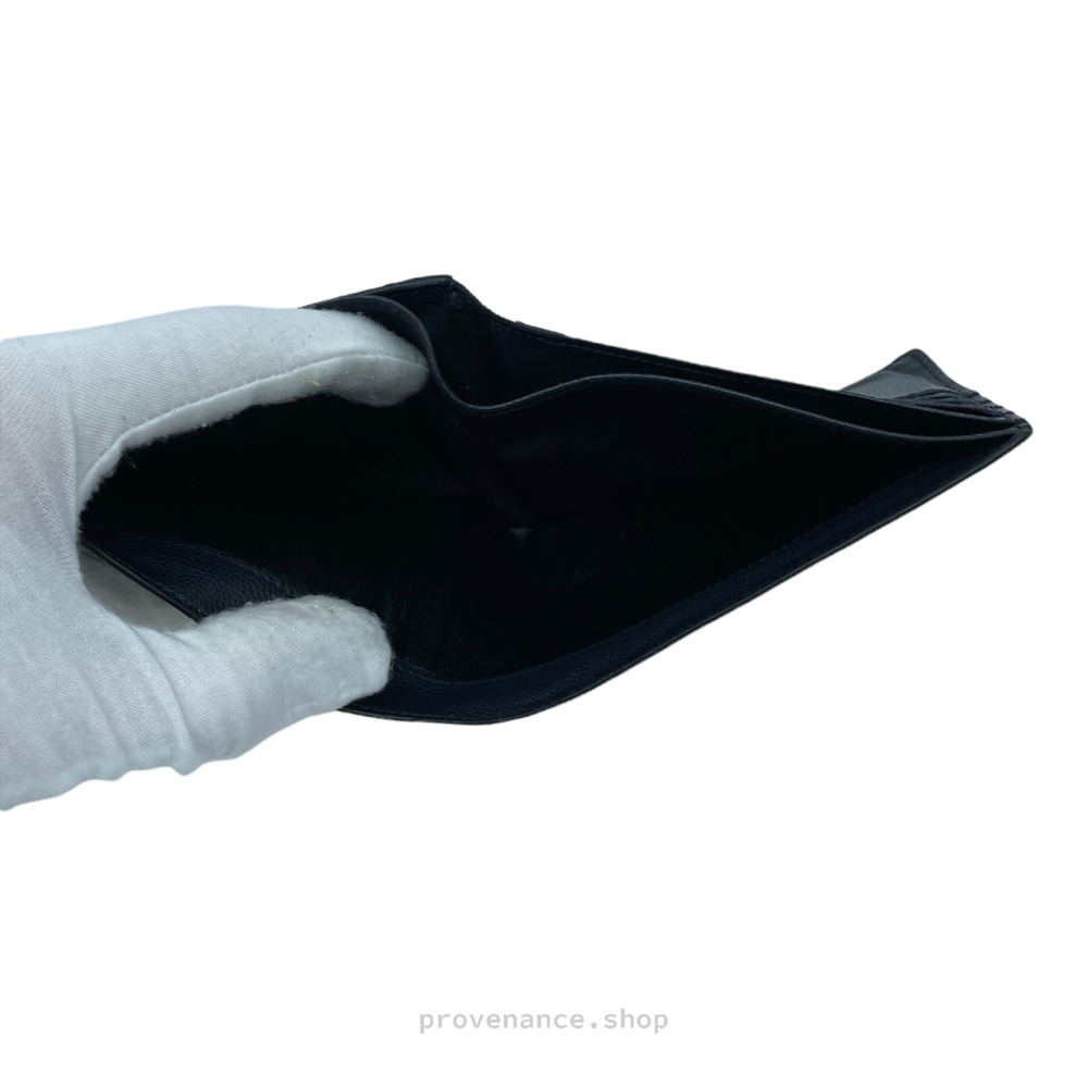 🔴 Saint Laurent Paris SLP Bifold Wallet - Navy - Picture 8 of 9